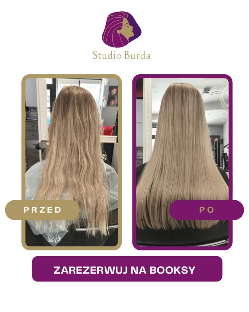 Kolor z przedłużeniem włosów